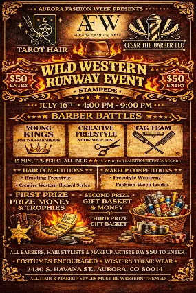 Aurora Fashion Week - Wild West Runway