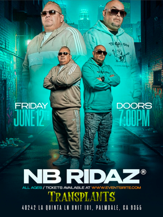 Nb Ridaz Live At Transplants Brewing