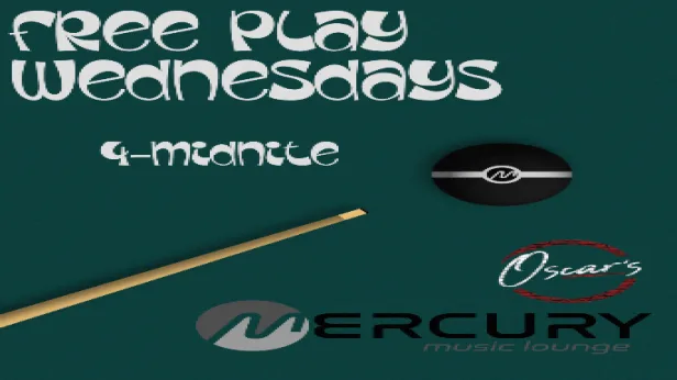 FREE PLAY WEDNESDAYS