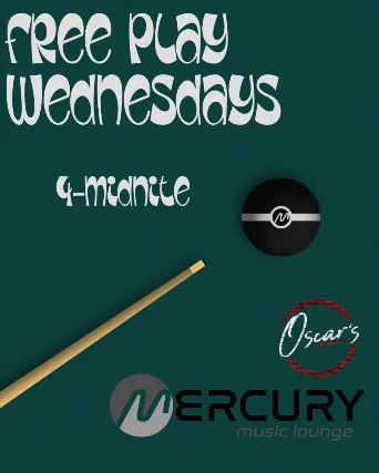FREE PLAY WEDNESDAYS