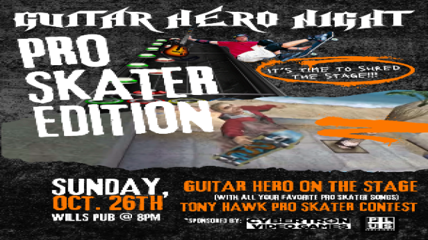 Guitar Hero Night: Pro Skater Edition
