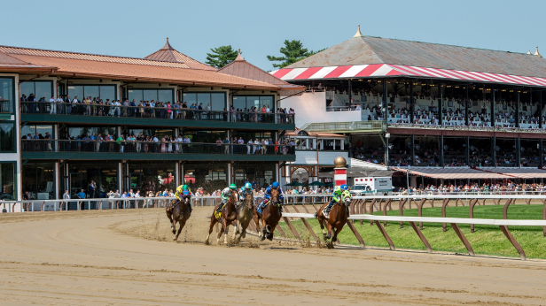 Saratoga Race Course Porch Dining