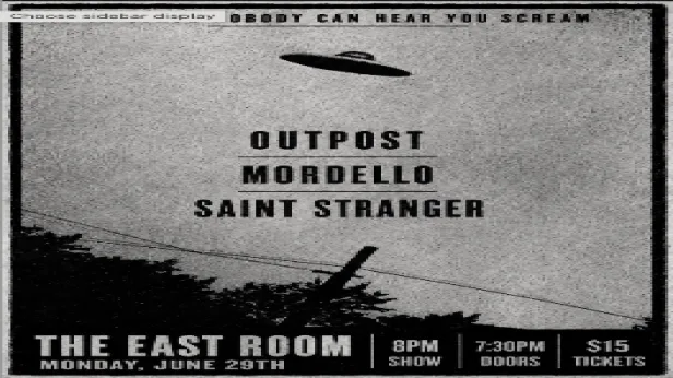 Outpost / Mordello / Saint Stranger