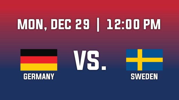 2026 IIHF World Junior Championship-Group A - Germany v. Sweden
