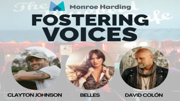 In The Round with Clayton Johnson, Belles & David Colon; A Benefit for Monroe-Harding