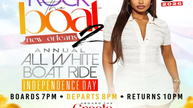 Rock The Boat Part 2: All White 4th of July Cruise During Essence Fest 2026