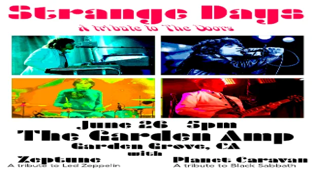 Strange Days - Premiere DOORS tribute