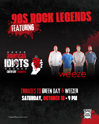 Tributes to Green Day and Weezer featuring American Idiots and Weeze
