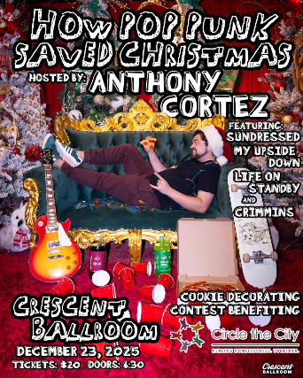 HOW POP PUNK SAVED CHRISTMAS WITH ANTHONY CORTEZ / SUNDRESSED / MY UPSIDE DOWN / LIFE ON STANDBY / CRIMMINS