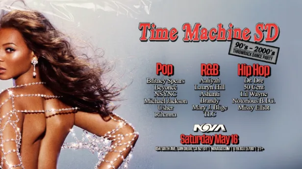 Time Machine: 90s - 2000s Throwback Dance Party