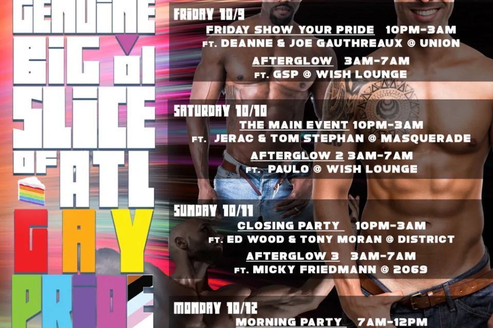 Big Ol' Slice Atlanta Gay Pride 2026 Weekend Pass