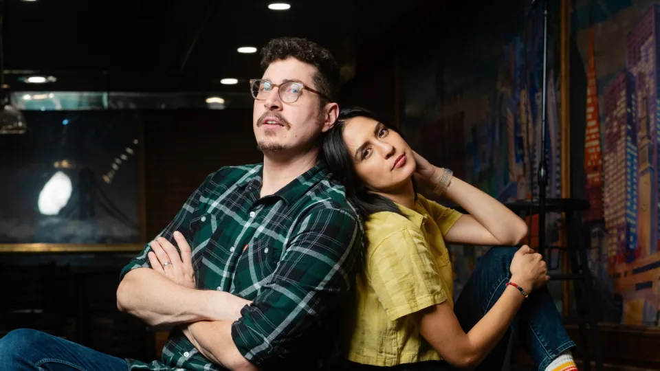 Francesca Fiorentini and Matt Lieb
