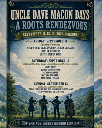 Uncle Dave Macon Days - A Roots Rendezvous