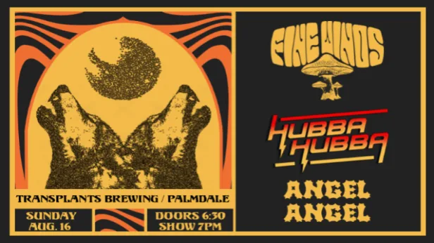 FREE SHOW: FINE WINOS / HUBBA HUBBA / ANGEL ANGEL