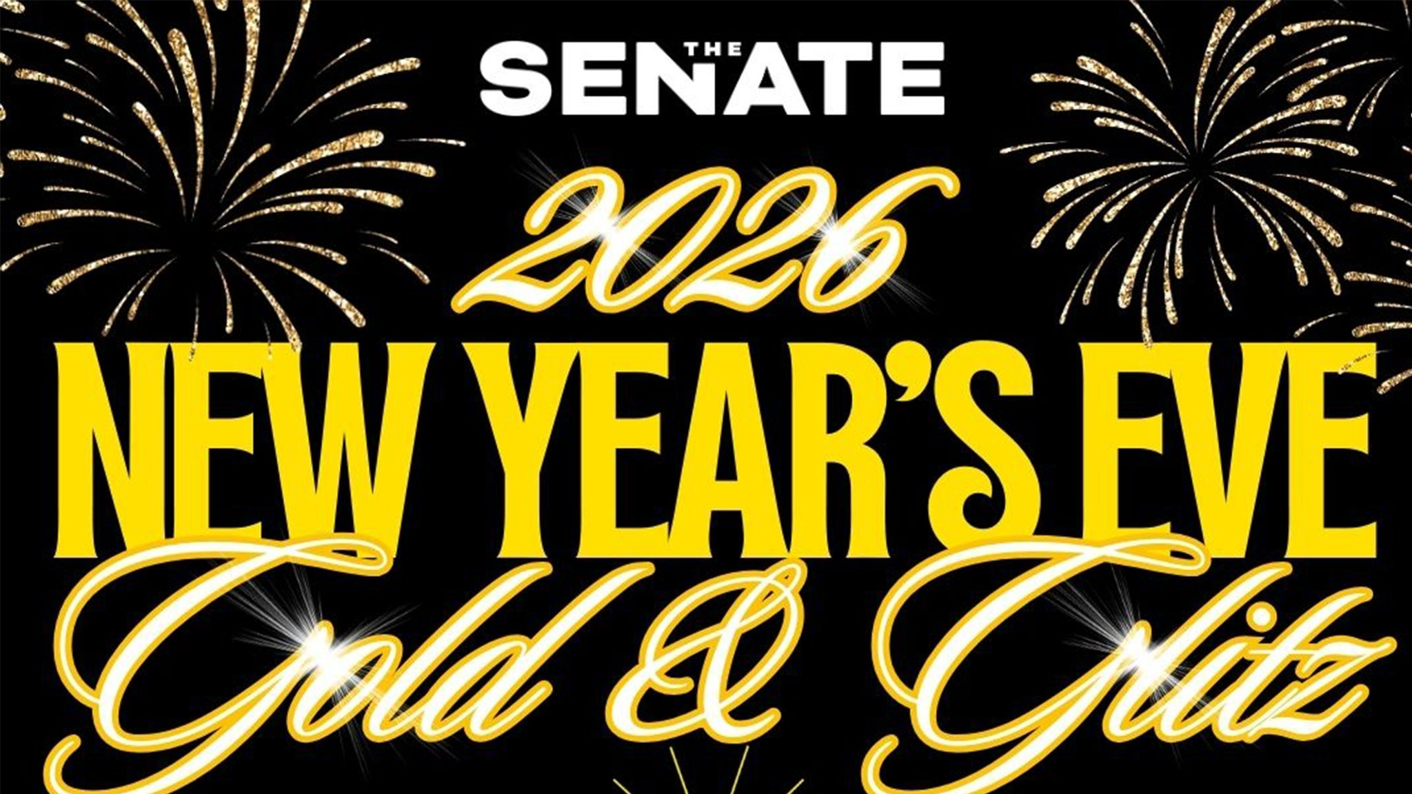 New Year's Eve Gold and Glitz 2026 Block Party - 21+