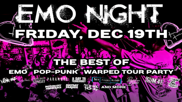 Emo Night ft. Flicker//Fade Live Band Emo Night!