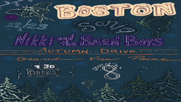 Nikki and the Barn Boys, Autumn Drive, Grand View Point