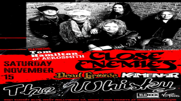 Close Enemies, Dead Groove, Kamenar, Eileen Carey , RagDolls' "The Ultimate Aerosmith Tribute"