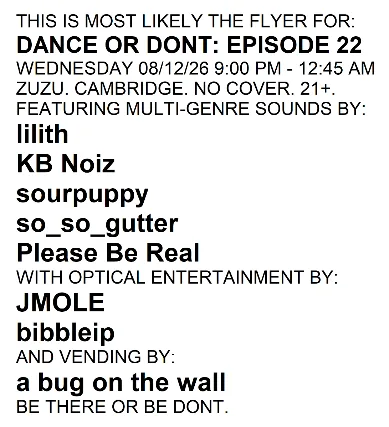 DANCE OR DON'T: EPISODE 22