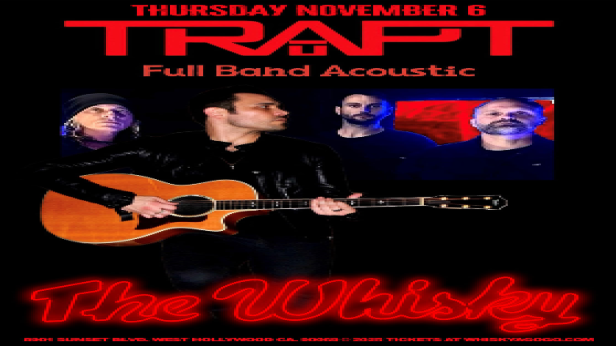 TRAPT (Full Band Acoustic), Sketch Sanders, This Fire Burns, No Party