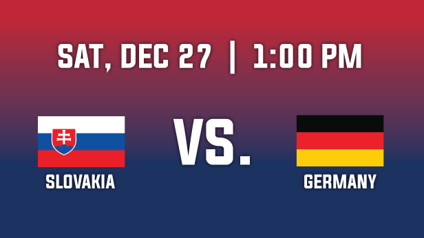 2026 IIHF World Junior Championship-Group A - Slovakia v. Germany