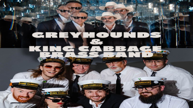 GREYHOUNDS & KING CABBAGE BRASS BAND at FITZGERALDS Historic Nightclub