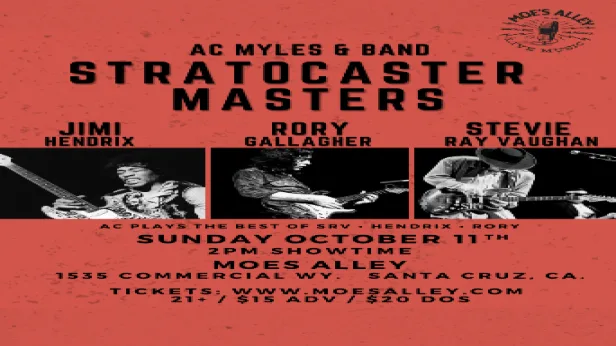 AC Myles & Band: Stratocaster Masters