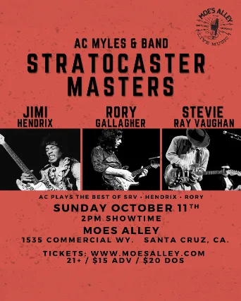 AC Myles & Band: Stratocaster Masters