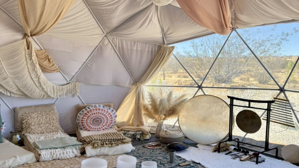 A Shamanic Sound Bath in Joshua Tree