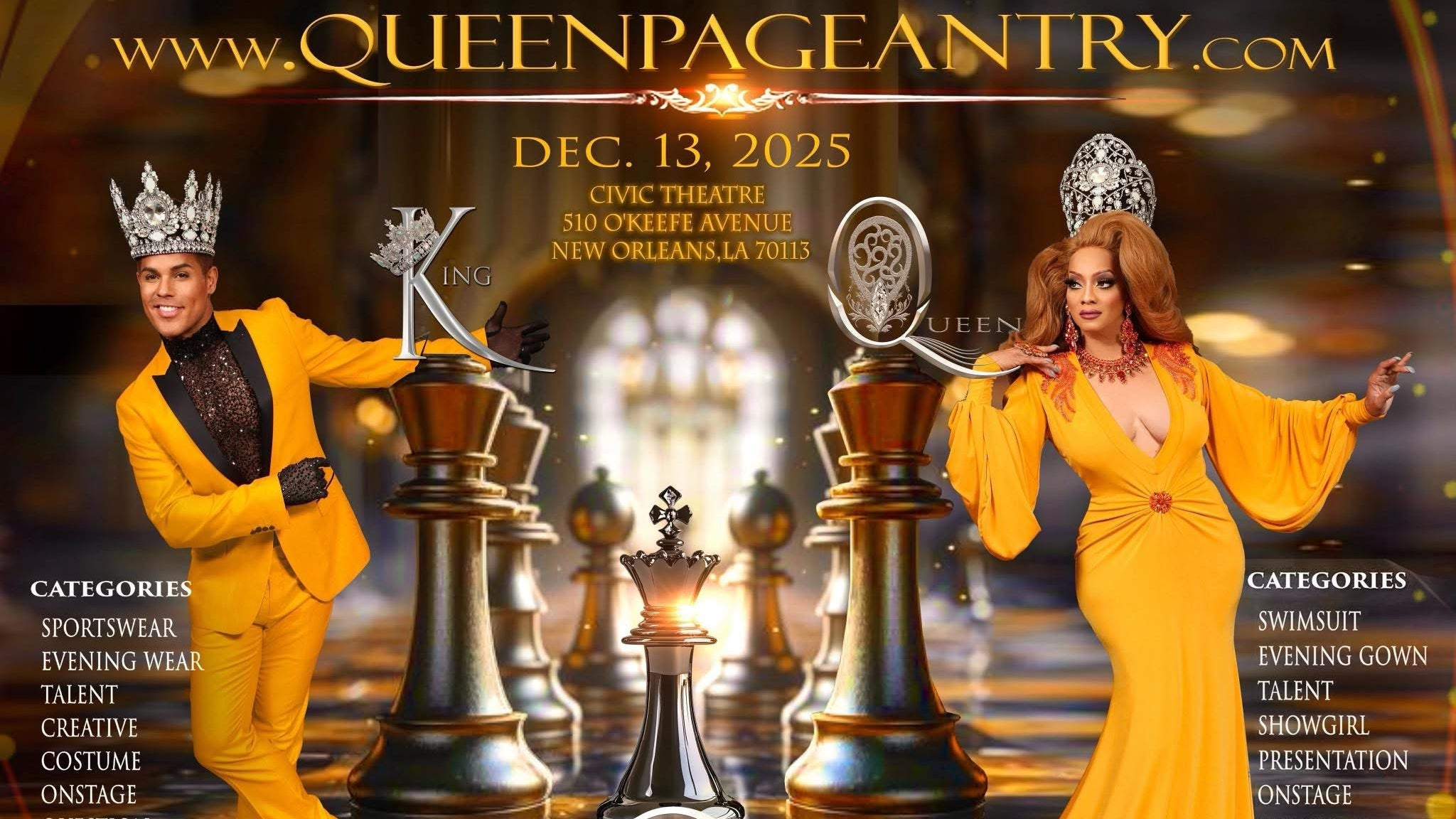 KING and QUEEN, the Pageant