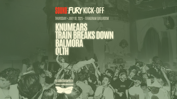 Sound and Fury Kick-Off: Knumears w/ Train Breaks Down, Balmora & More