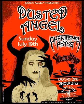 Moe's Alley Presents: Dusted Angel w/ Phantasmal Abyss + Winter Wind
