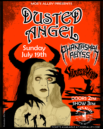 Moe's Alley Presents: Dusted Angel w/ Phantasmal Abyss + Winter Wind