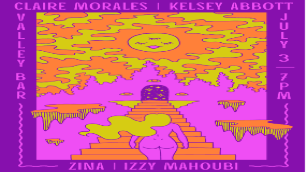 CLAIRE MORALES / KELSEY ABBOTT / IZZY MAHOUBI / ZINA