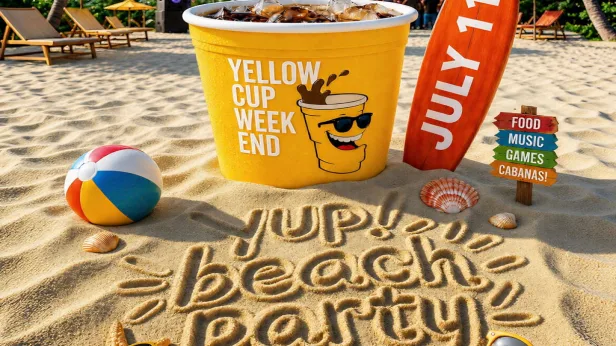 Yellow Cup Weekend- Beach Party- (Westerly, RI)