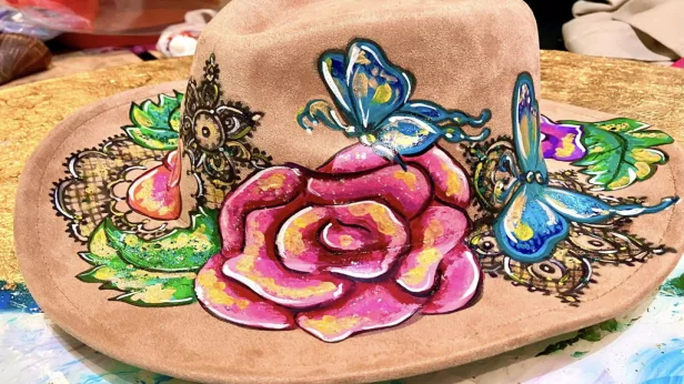 Paint your Cowgirl Cap