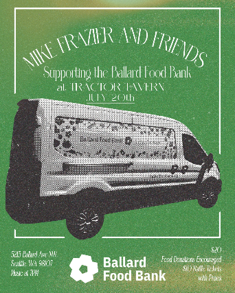Mike Frazier & Friends: A Benefit for the Ballard Food Bank