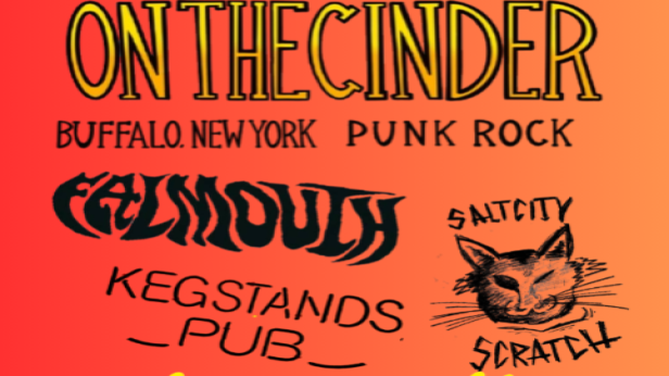 ON THE CINDER + Falmouth + Kegstands Pub + Salt City Scratch