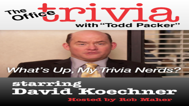 The Office Trivia with "Todd Packer"
