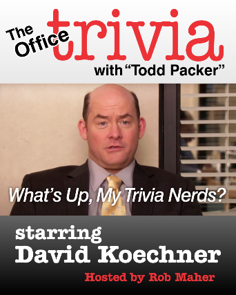 The Office Trivia with "Todd Packer"
