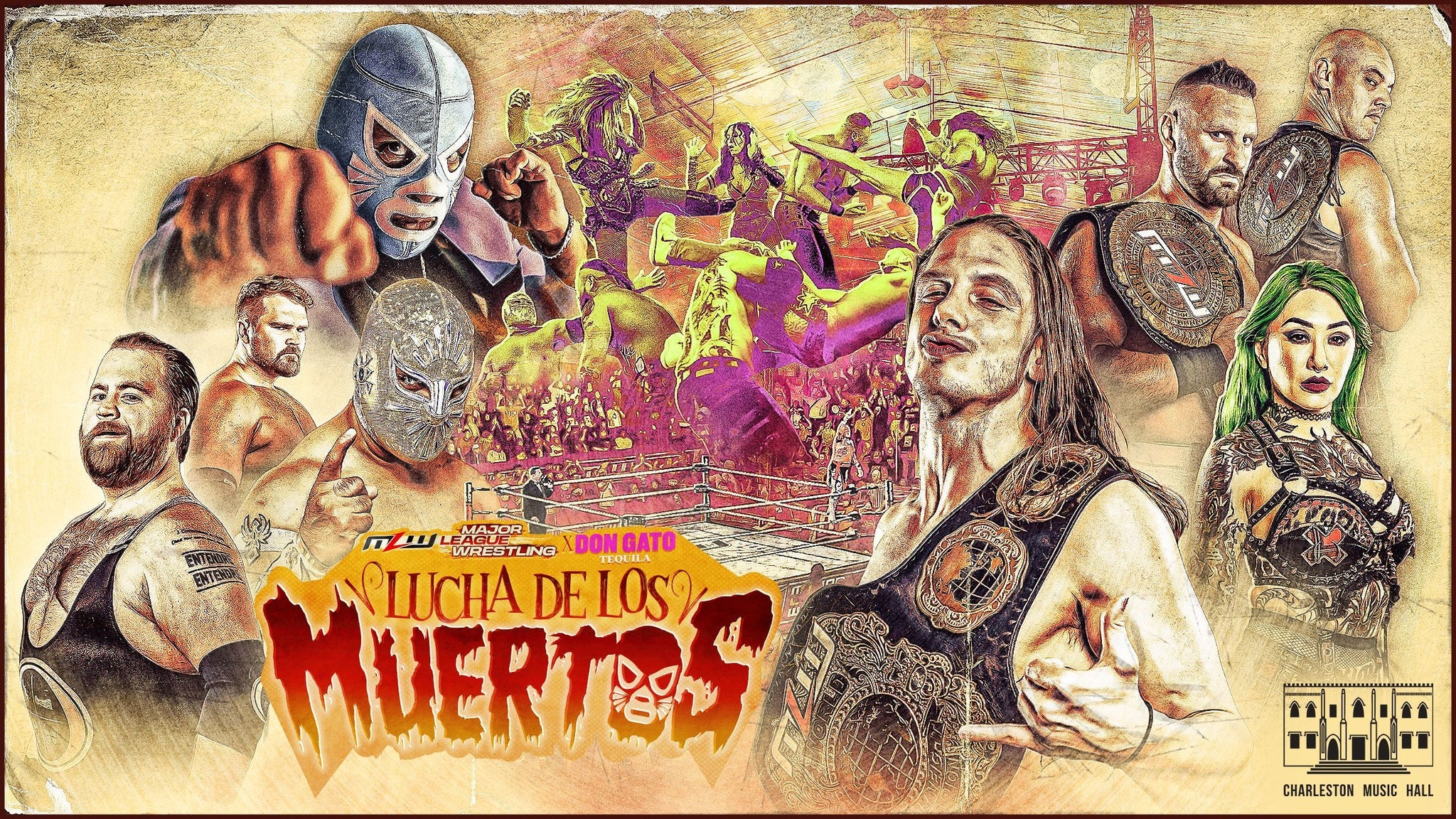 MLW x Don Gato Tequila: Lucha de los Muertos