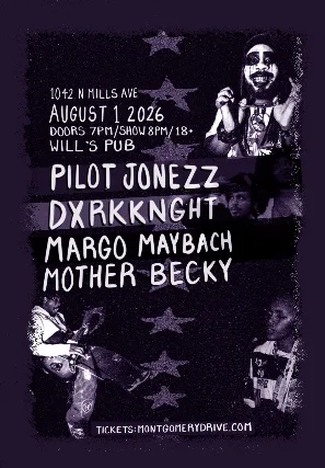 Pilot Jonezz, Dxrkknght, Margo Maybach, and Mother Becky
