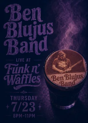 Ben Blujus Band w/s/g Cayley Sheehan and The Family