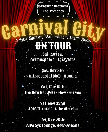 Carnival City: A New Orleans Vaudeville Variety Show