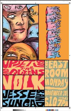 VOLK / Upset Boy and the Queens / Jesse Sunga Band