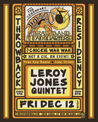 Donna's Bar & Grill Residency Christmas Party: Leroy Jones Quintet