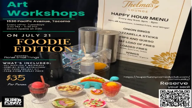 Art Workshop: Planet Small Things (Foodie Edition)